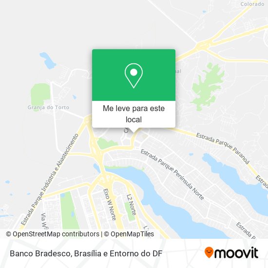 Banco Bradesco mapa
