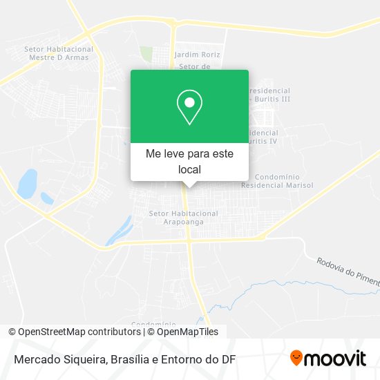 Mercado Siqueira mapa