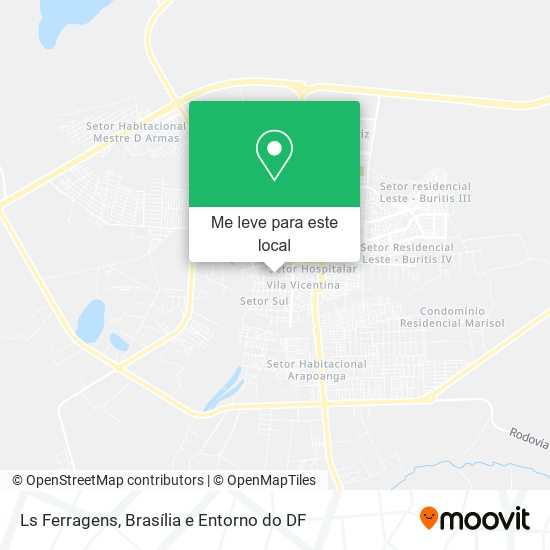Ls Ferragens mapa