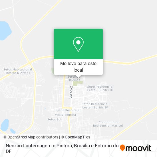 Nenzao Lanternagem e Pintura mapa