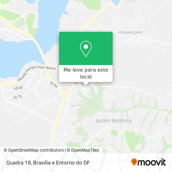 Quadra 18 mapa