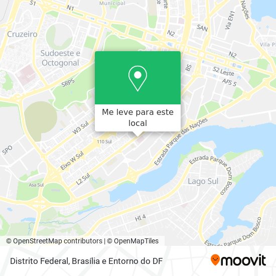 Distrito Federal mapa