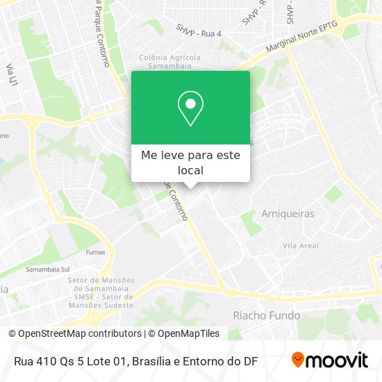 Rua 410 Qs 5 Lote 01 mapa