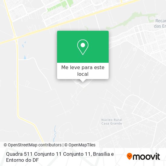 Quadra 511 Conjunto 11 Conjunto 11 mapa