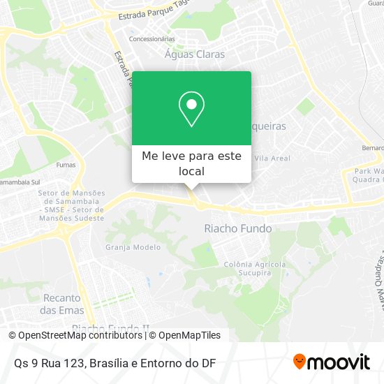 Qs 9 Rua 123 mapa