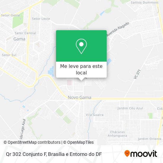 Qr 302 Conjunto F mapa