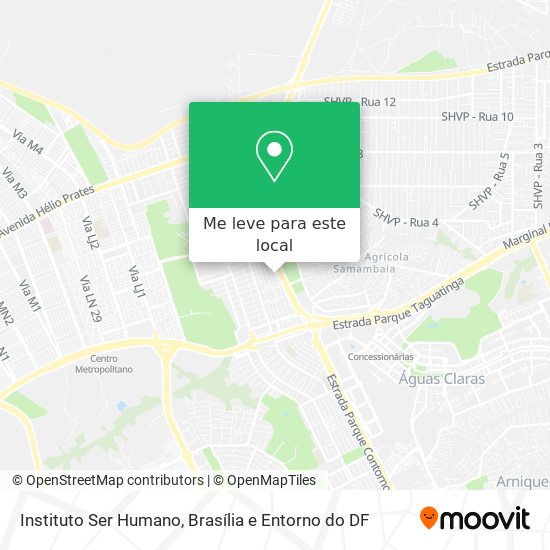 Instituto Ser Humano mapa
