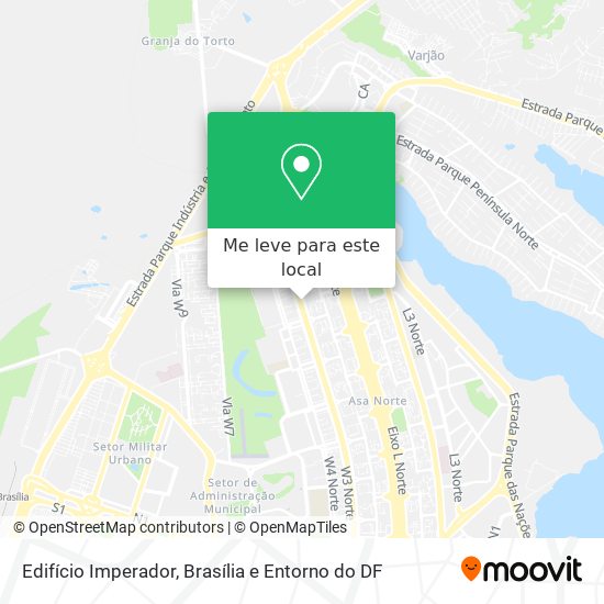 Edifício Imperador mapa
