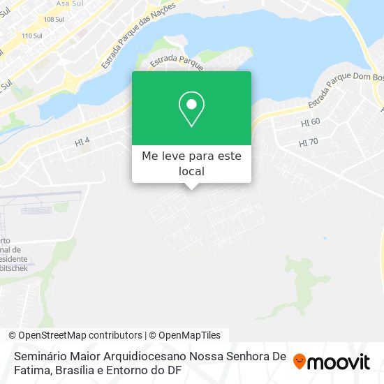 Seminário Maior Arquidiocesano Nossa Senhora De Fatima mapa