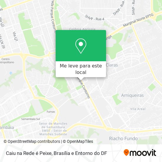 Caiu na Rede é Peixe mapa