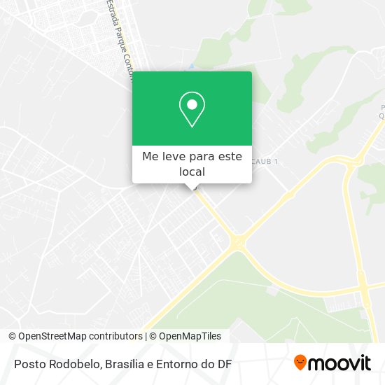 Posto Rodobelo mapa