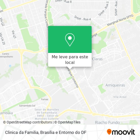 Clinica da Familia mapa