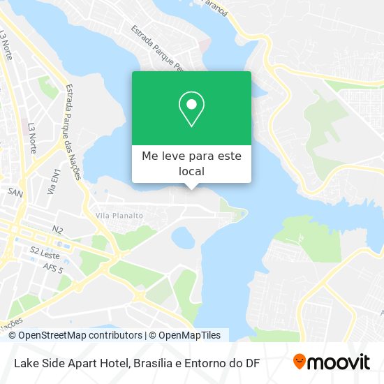 Lake Side Apart Hotel mapa