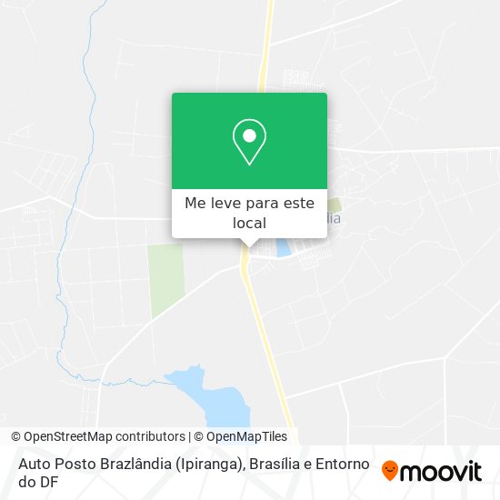 Auto Posto Brazlândia (Ipiranga) mapa