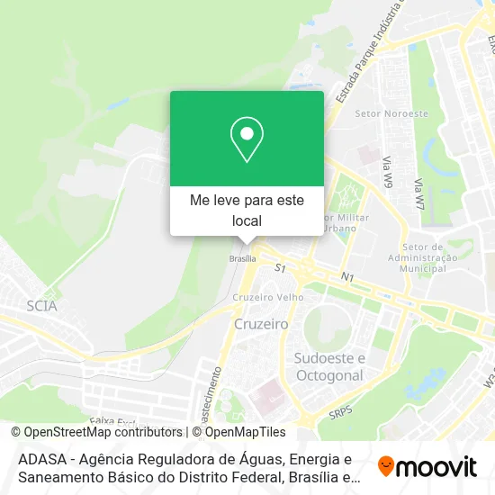 Como chegar até ADASA - Agência Reguladora de Águas, Energia e ...