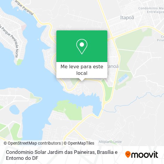 Condomínio Solar Jardim das Paineiras mapa
