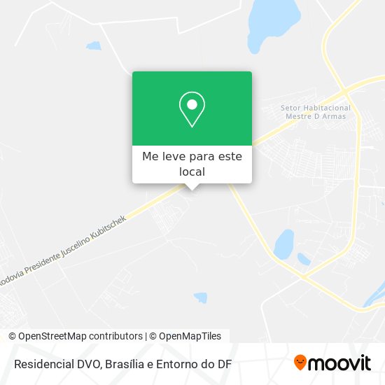 Residencial DVO mapa