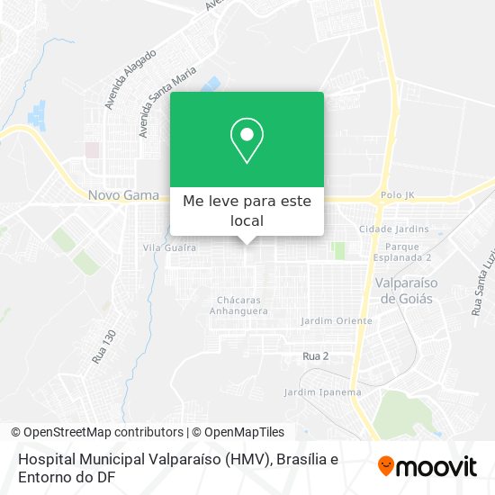 Hospital Municipal Valparaíso (HMV) mapa