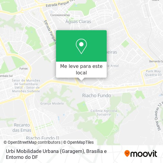 Urbi Mobilidade Urbana (Garagem) mapa