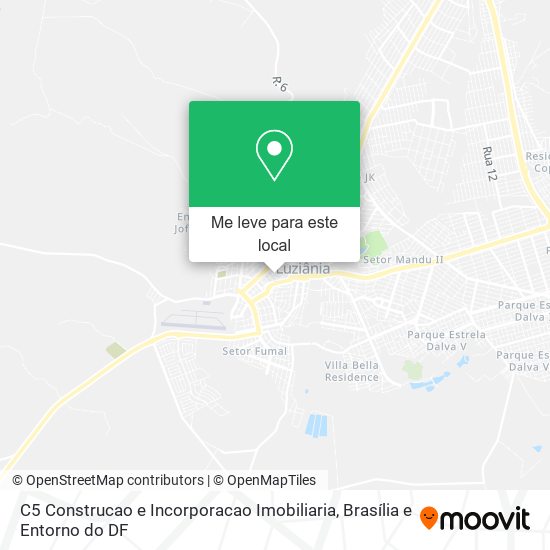 C5 Construcao e Incorporacao Imobiliaria mapa