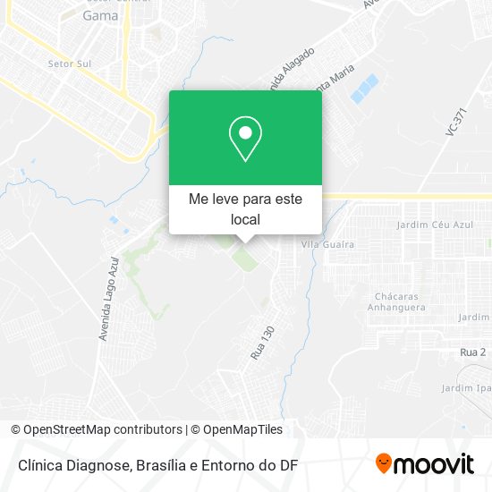 Clínica Diagnose mapa