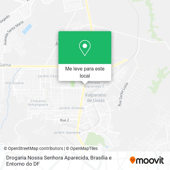 Drogaria Nossa Senhora Aparecida mapa