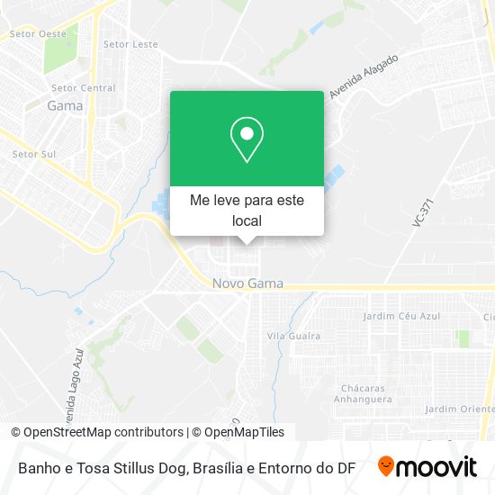 Banho e Tosa Stillus Dog mapa
