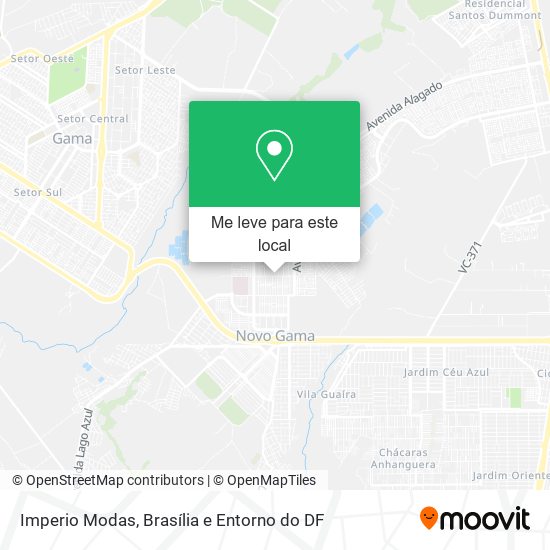 Imperio Modas mapa