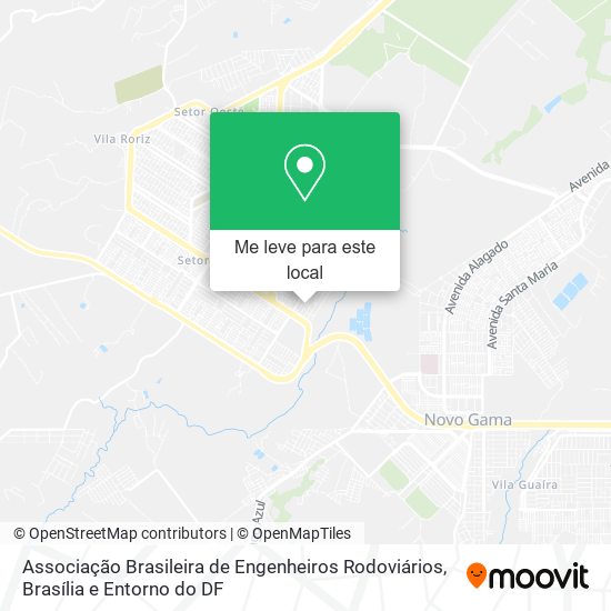Associação Brasileira de Engenheiros Rodoviários mapa