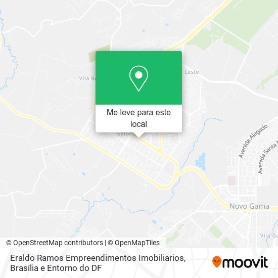 Eraldo Ramos Empreendimentos Imobiliarios mapa