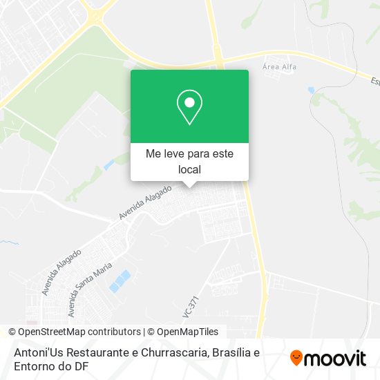 Antoni'Us Restaurante e Churrascaria mapa