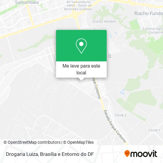 Drogaria Luiza mapa