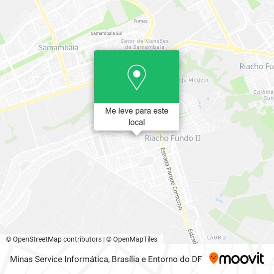 Minas Service Informática mapa