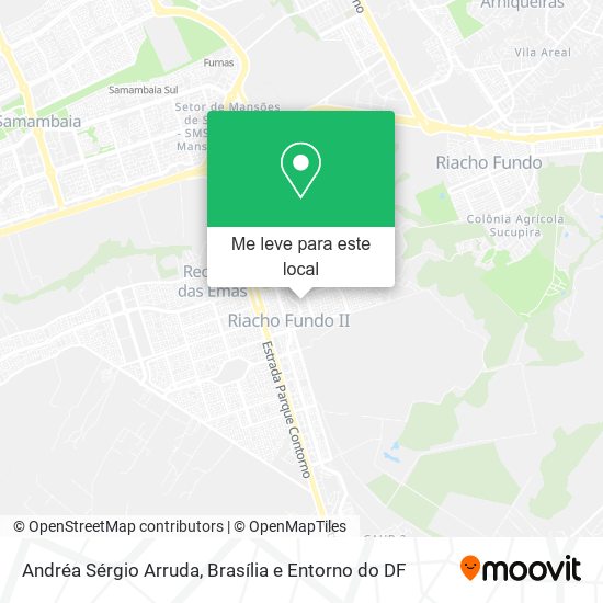 Andréa Sérgio Arruda mapa