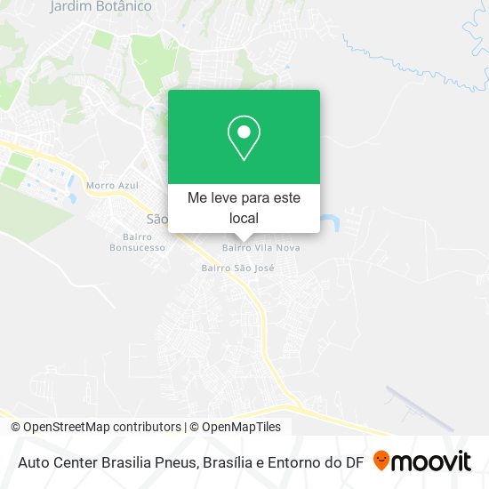 Auto Center Brasilia Pneus mapa