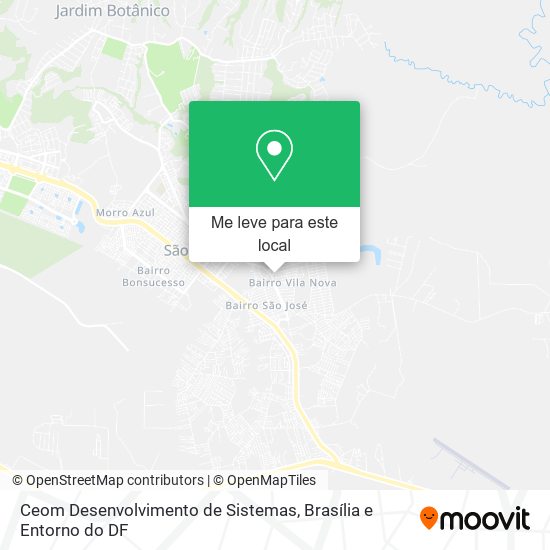 Ceom Desenvolvimento de Sistemas mapa