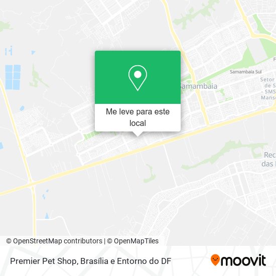 Premier Pet Shop mapa