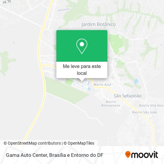 Gama Auto Center mapa