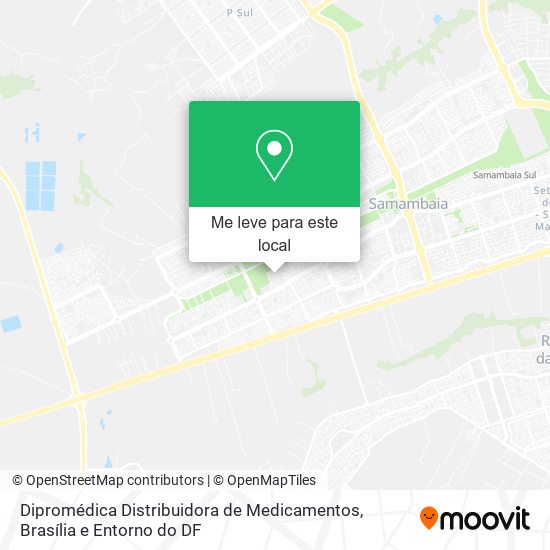 Dipromédica Distribuidora de Medicamentos mapa