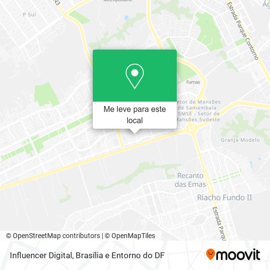 Influencer Digital mapa