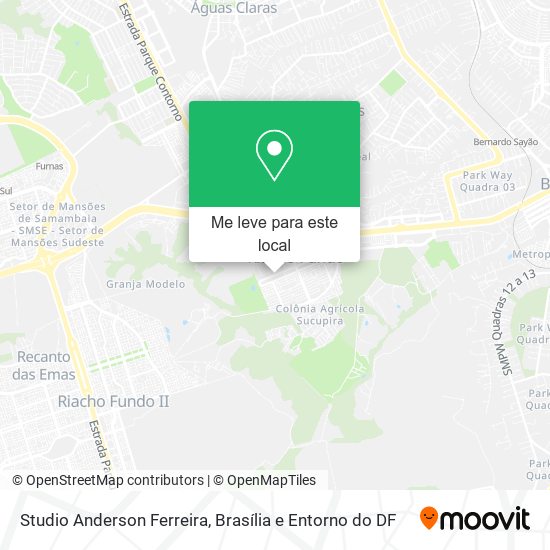 Studio Anderson Ferreira mapa