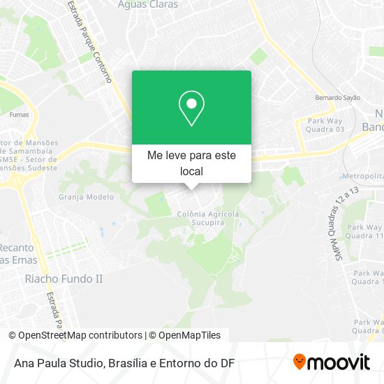 Ana Paula Studio mapa