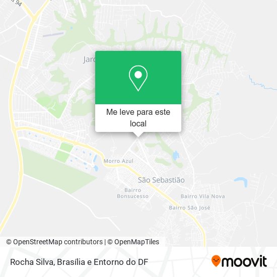 Rocha Silva mapa