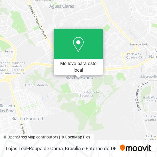 Lojas Leal-Roupa de Cama mapa