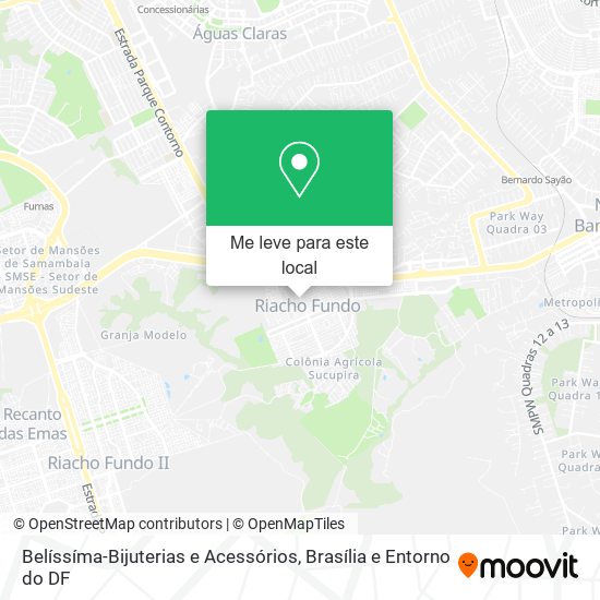 Belíssíma-Bijuterias e Acessórios mapa
