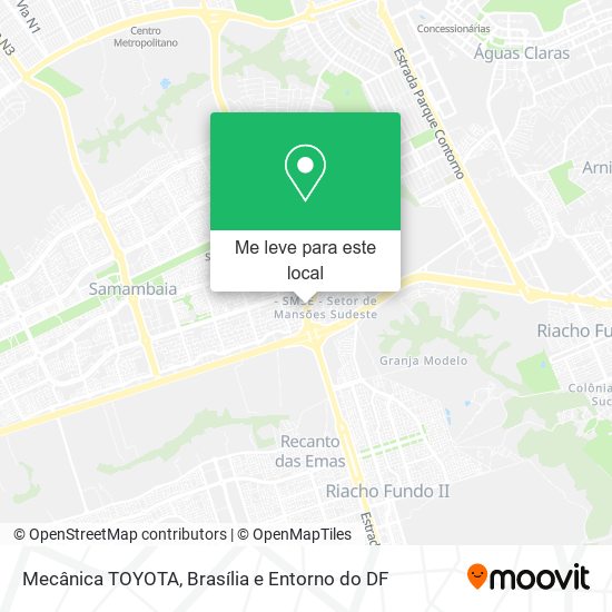 Mecânica TOYOTA mapa