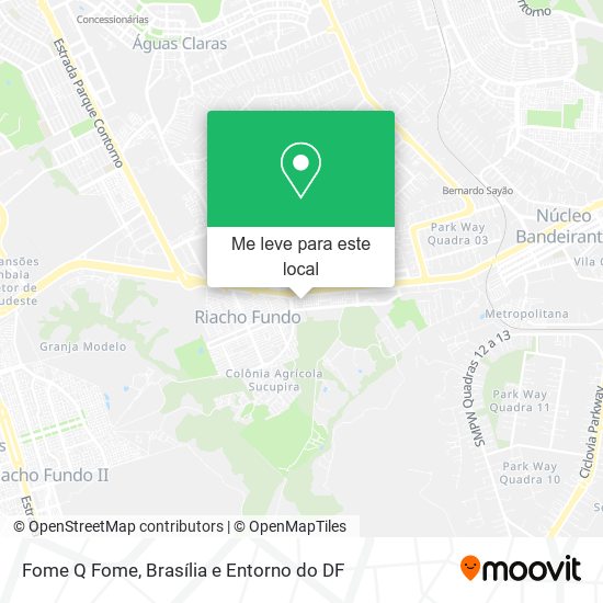 Fome Q Fome mapa