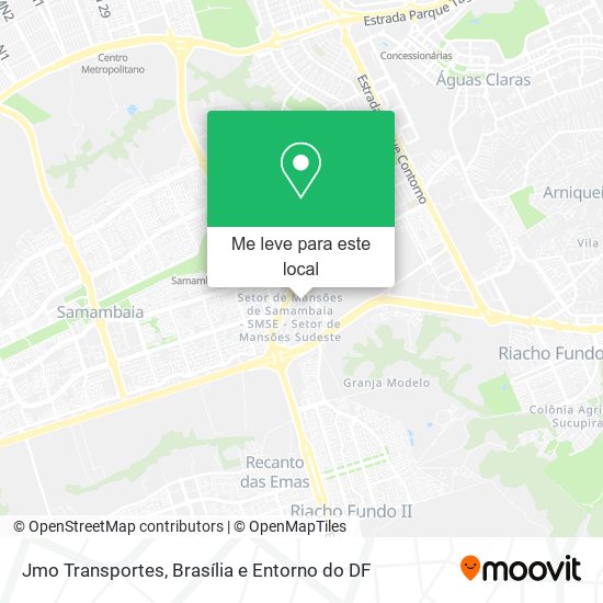 Jmo Transportes mapa