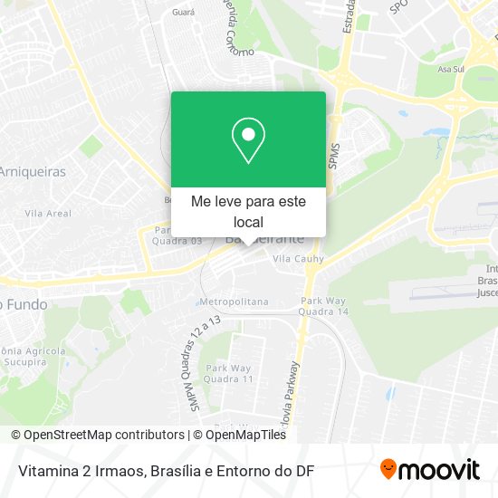 Vitamina 2 Irmaos mapa