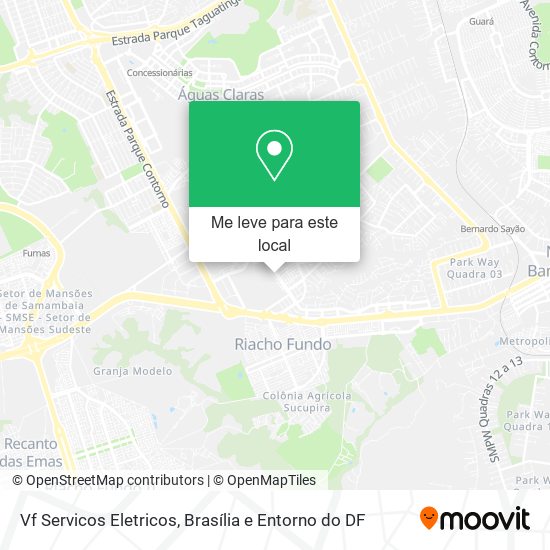 Vf Servicos Eletricos mapa